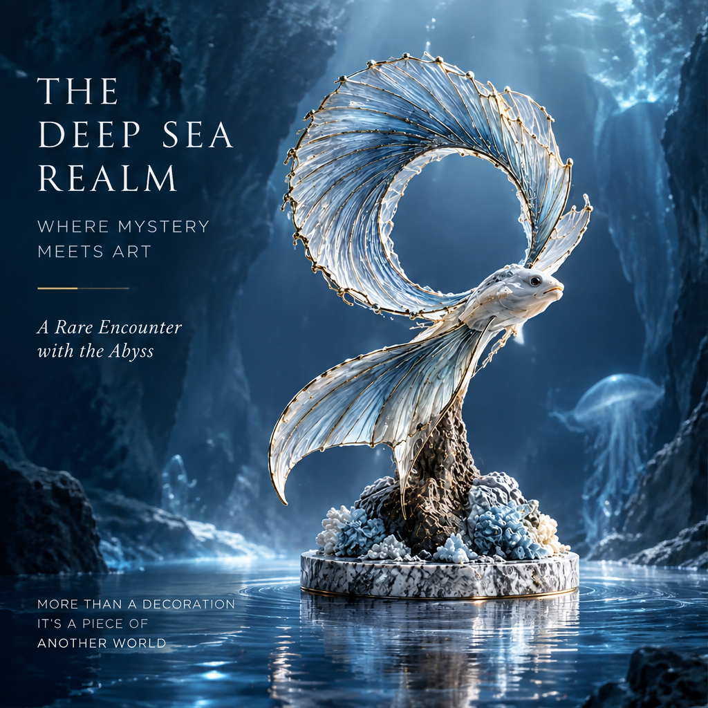 SOLVERNM® The Art of the Ocean — luxury home decor, collectible art, exquisite gift with premium packaging box